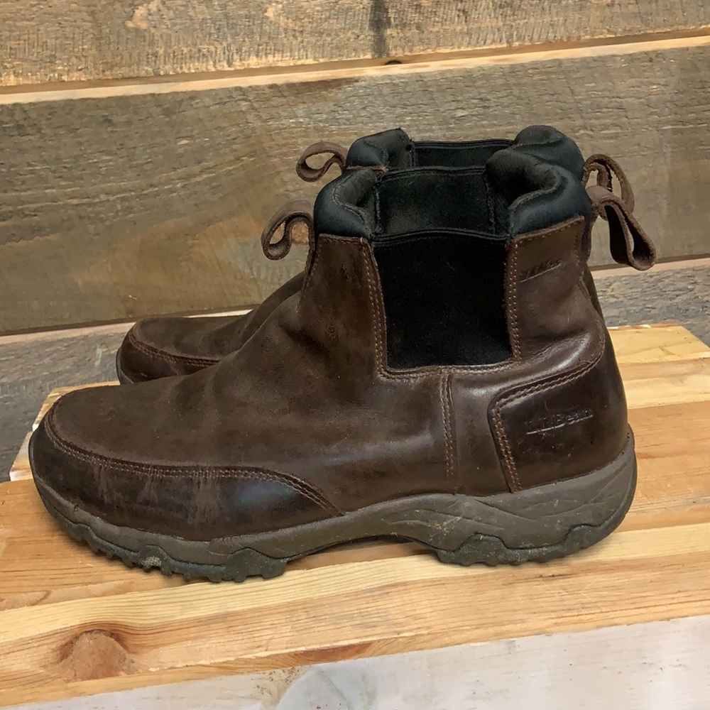 SOLD LL BEAN Insulated Chelsea Boots Waterproof 9 W - Picture 6 of 13